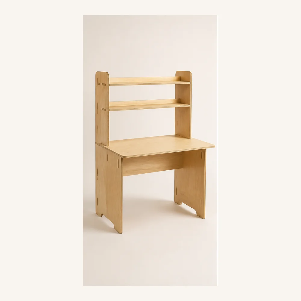Bàn làm việc 120 cm kèm kệ